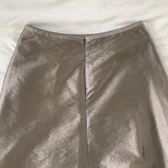 Floor length silver skirt - Picture 2 of 3